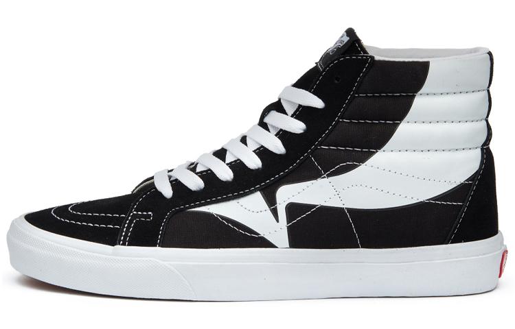 Vans Sk8-Hi Reissue Warp - Black White 35