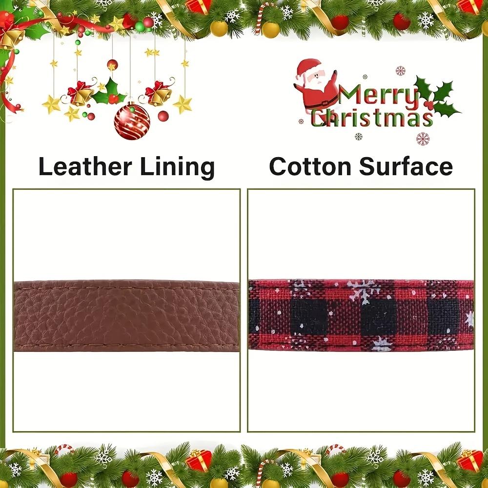 1 Stück Weihnachtsfliege Hundehalsband - Verstellbare Abnehmbare Schleife für Welpen Mädchen/Jungen Hund, Festliches Haustierzubehör, Haustierhalsbänder