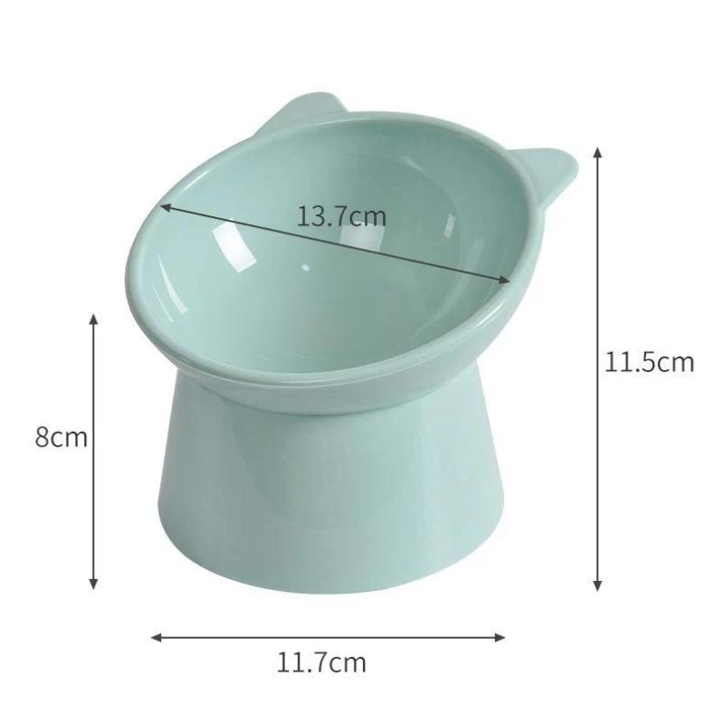 Pet Food Bowl Tilt High Bottom Neck Protector Antichoking Dog And Cat Water Bowl Antidumping Dog Feeding Supplies