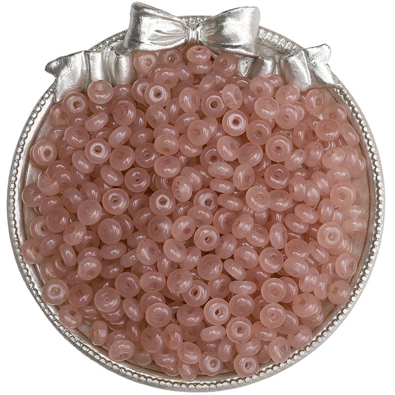 50Pcs Crystal Czech Glass Beads Abacus Seed Beads for Earring Bracelet DIY Jewelry Craft Accessoreis Making