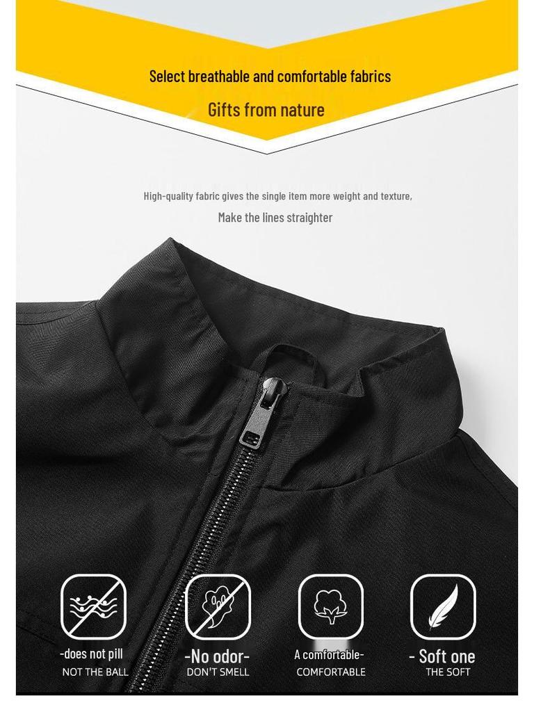 Męska kurtka pilotka z wysokiej półki 2025: Fajny, buntowniczy styl baseballowy na wiosnę/jesień