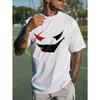 European Size Men'S Summer Print Short-Sleeve T-Shirt