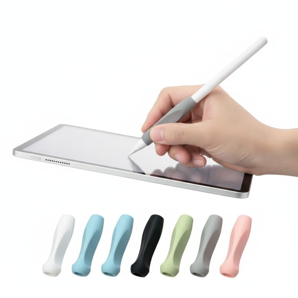 Silicone Pen Grip Holder Pencil Grip Cover for Apple Pencil 1st 2nd Gen USB‑C Pro Tablet Stylus Use
