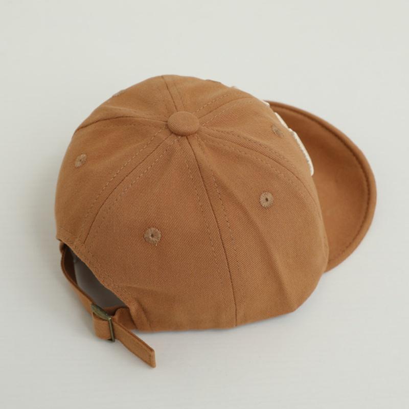 Baby Peaked Cap Baseball Hat Embroidered Letters Soft Brimmed Sunhat Kids Hat