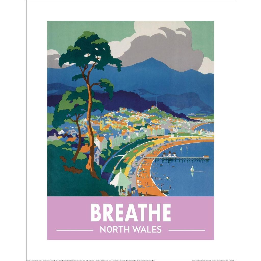 Railway Museum Breathe North Wales Print