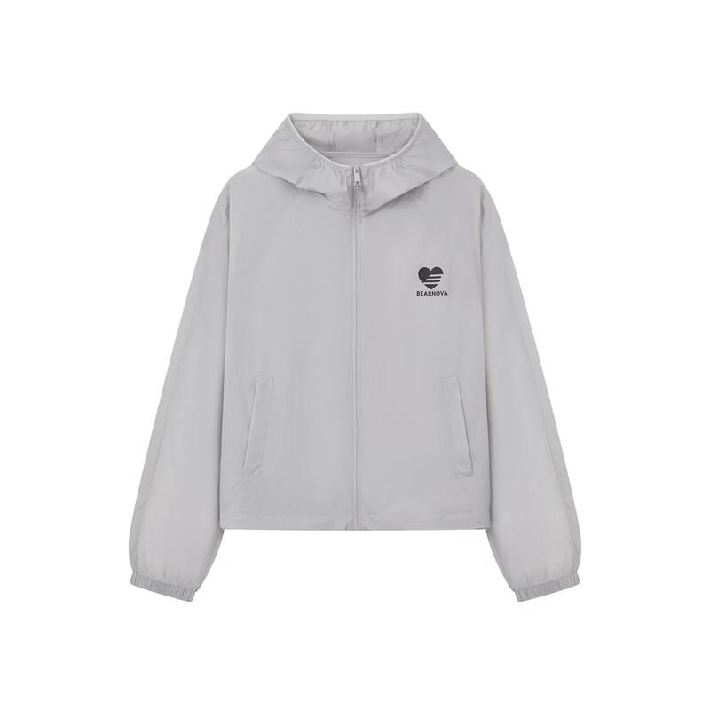 Teenie Weenie Bear Logo Hooded Short Jacket