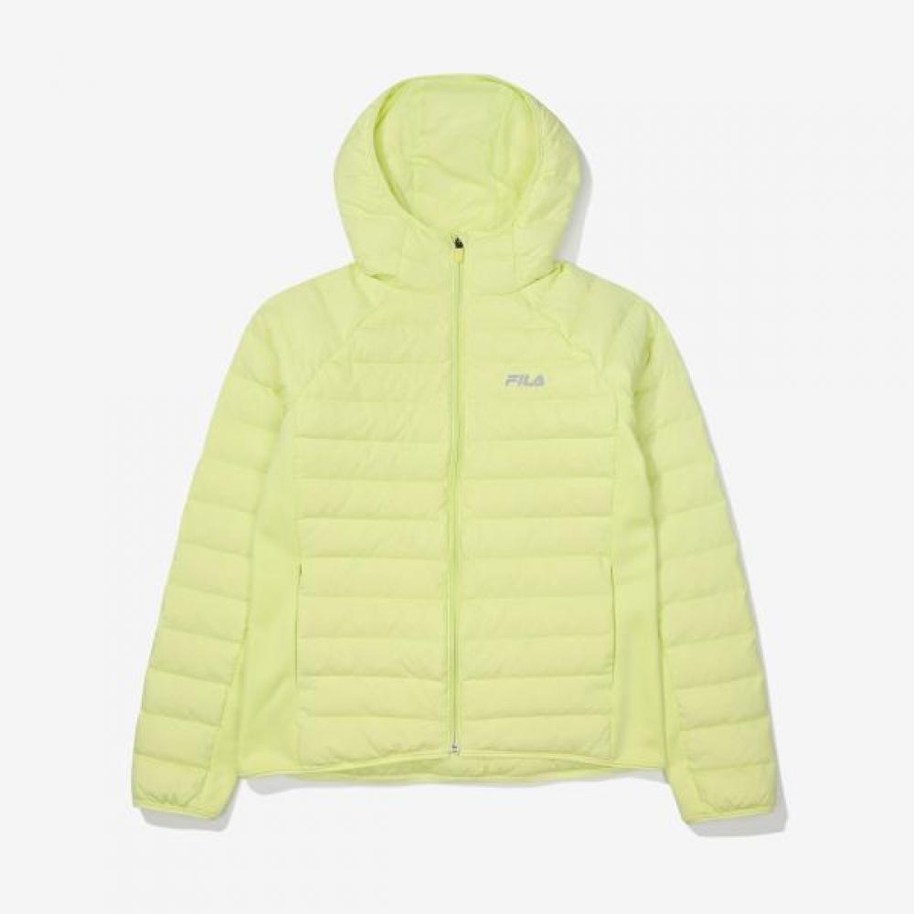 Fila Hood Woven Down Lightweight Padding Jacket yellow/90