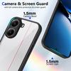 Transparent Silicone Case For Xiaomi Redmi Turbo 4 3 Pro Turbo4 Pro Turbo3 4Pro PC Back TPU Bumper Shockproof Phone Cases Cover