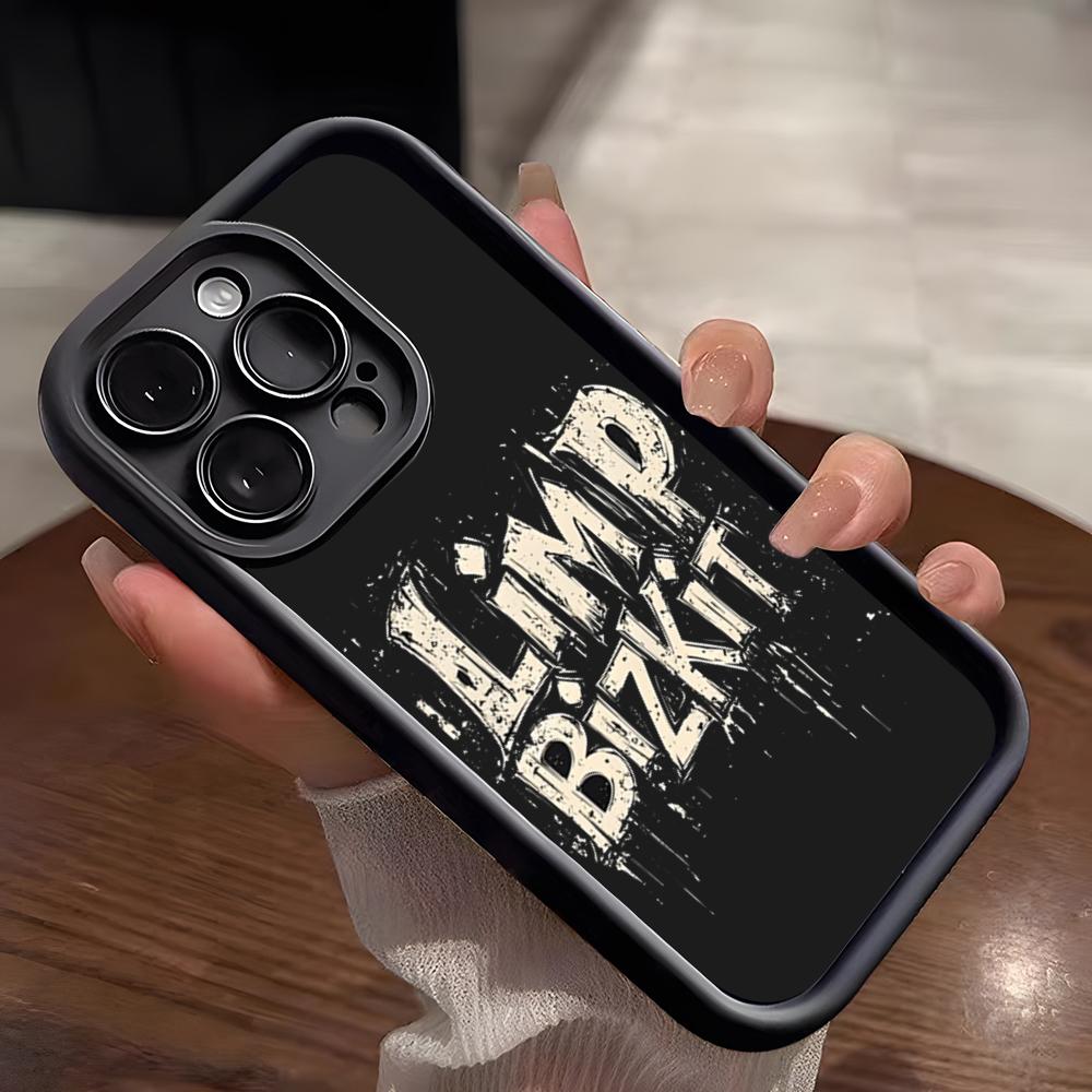 

Band L-Limp Bizkit Phone Case For IPhone 17 Pro Max 15 Pro 16 14 Plus 12 13 Mini 11 Pro Shockproof Soft Cover iPhone17