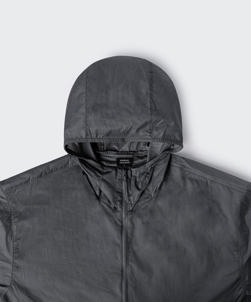 Musinsa Standard [Uv Protection] City Leisure Lightweight Packable Windbreaker Jacket [Grey]