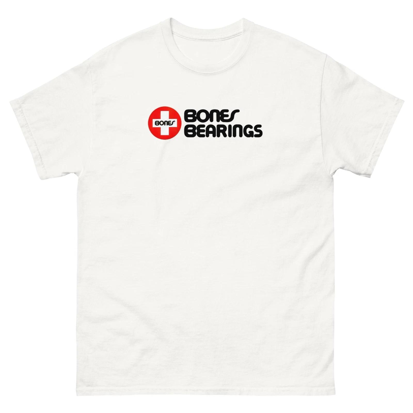 Футболка с логотипом Bones Swiss Bearings для скейтбординга S