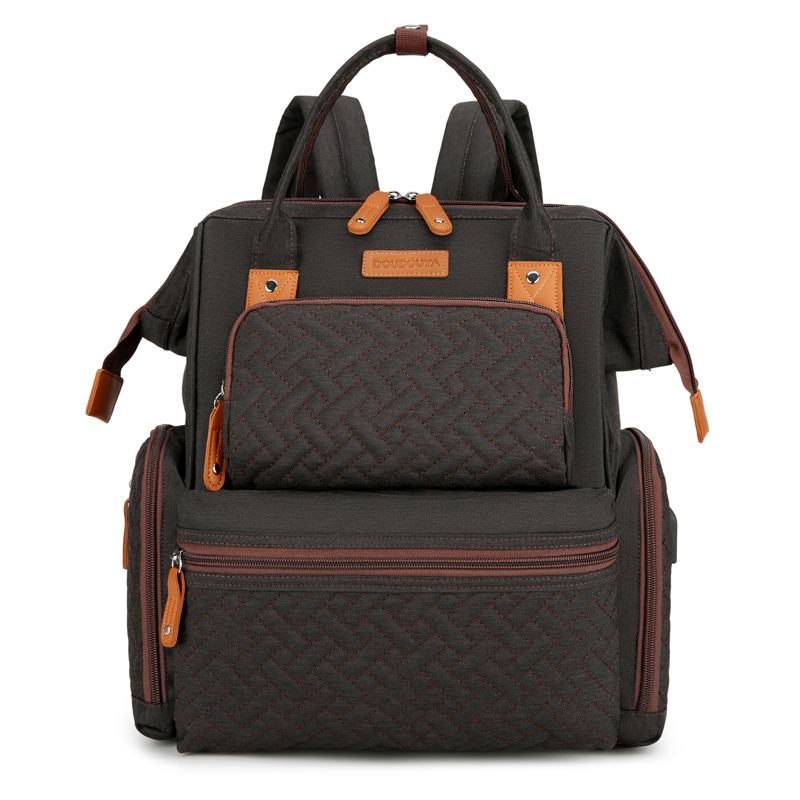 Mommy Bag, Multifunctional, Large Capacity, Lightweight Backpack, High-end Sensory Diaper Bag, Lightweight Handheld Mother and Baby Bag