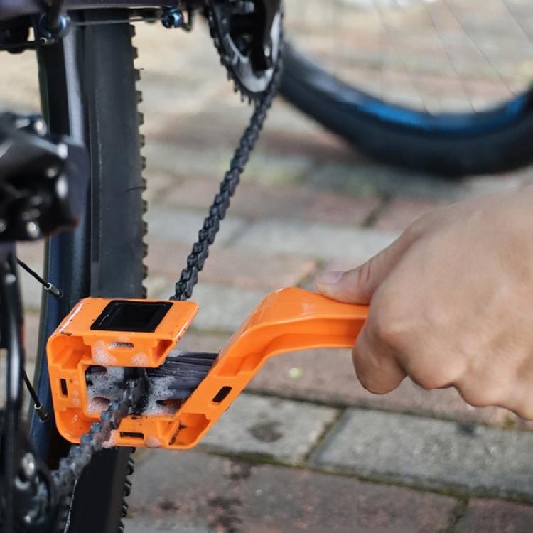 Multipurpose Cleaning Tool Bike Chain Cleaner Brush for Gears Maintenance