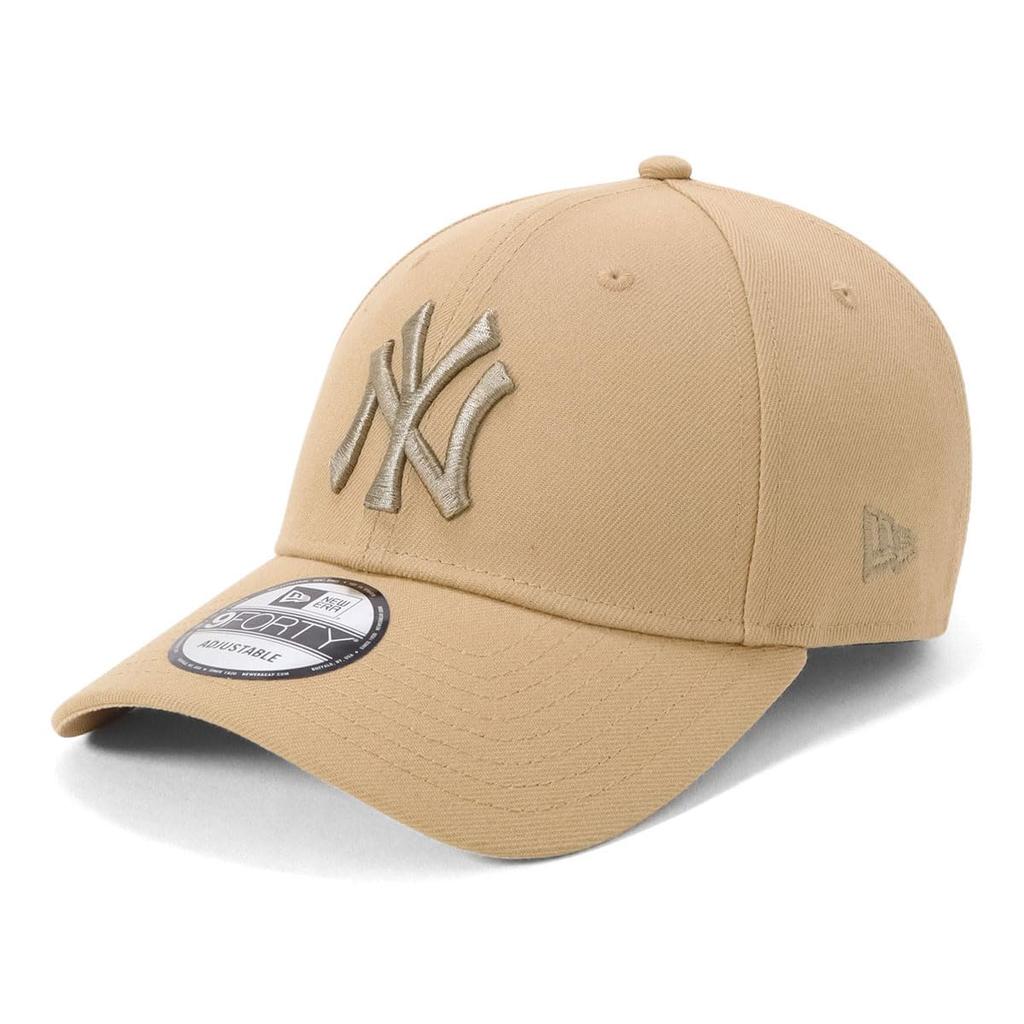 New Era 9FORTY Cap Cloth Strap 15210731 NER37C9058 NY Camel Beige New Era Cap Nuance Color ONSPOTZ Exclusive Nuance Color MLB New York Yankees Hat MLB