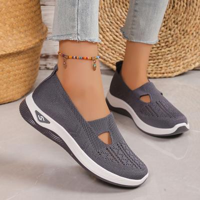 2025 New Spring and Summer Shoes, Korean Fashionable Shoes, Fly Mesh, Men's Breathable Single-layer Shoes, All-matching Casual Sneakers, Women's Shoes