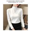 Women S Fitted Half High Neck Fleece Lined Long Sleeve T Shirt For Autumn Winter Warm Versatile