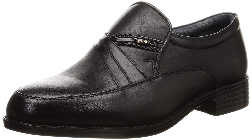 Tsuukinkaisoku Business Shoes Slip-On TK7709 Men's Black Size 24.5 cm 4E