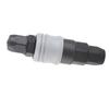 C Type Pneumatic Fittings Plastic Steel Self Locking PU Tube Quick Connector Compressors
