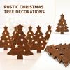 2D Flat Wall Decor with Christmas Lights for Holiday Home Festive Display