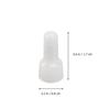 1000Pcs Closed End Crimp Connector Electrical Wire Caps Nylon Insulated Aluminum Wire Crimp Terminals for Appliance Lighting