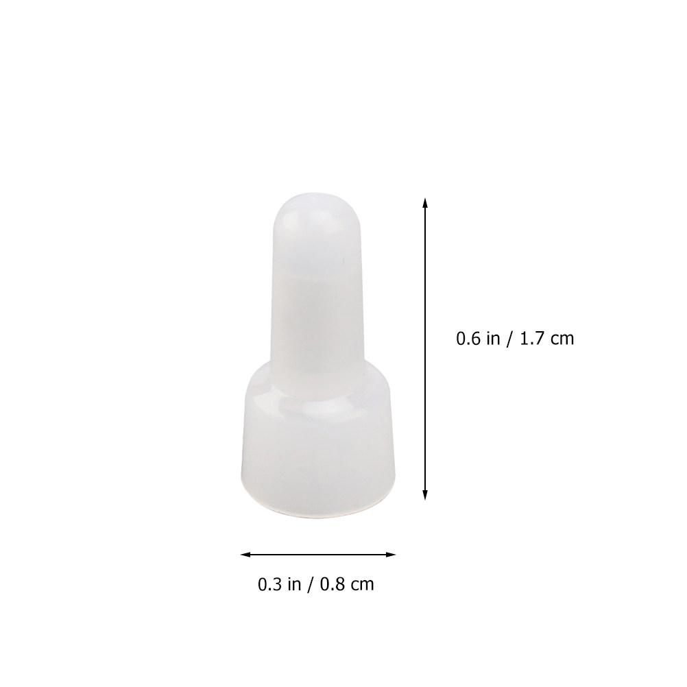 1000Pcs Closed End Crimp Connector Electrical Wire Caps Nylon Insulated Aluminum Wire Crimp Terminals for Appliance Lighting
