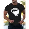 Herren Sommer Kurzarm T-Shirts mit Stilvollen Prints, Trendige Lässige Tops für Junge Männer Geeignet für Frühling und Sommer