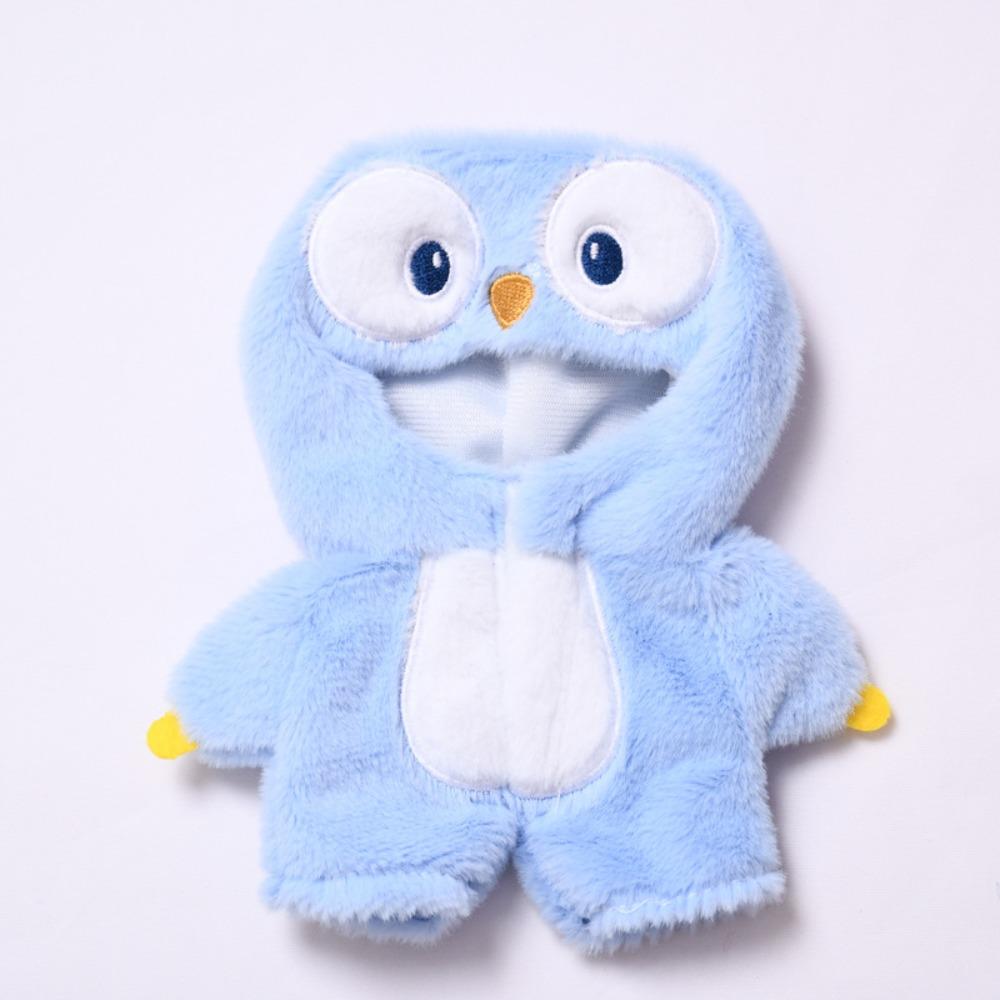 

Shark Labubu Doll s Cartoon Bodysuit Cute Animal 17cm Plush Dolls Clothes Cotton Doll Accessories Baby Penguin
