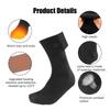 USB Heated Socks Winter Thermal Electric Foot Warmer Quick Heating Constant Temperature Cold-Proof for Skiing Outdoor Sports