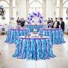 Curly Willow Table Skirt for Rectangle Round Tables 6ft Ruffle Tutu Table Cloth Reusable