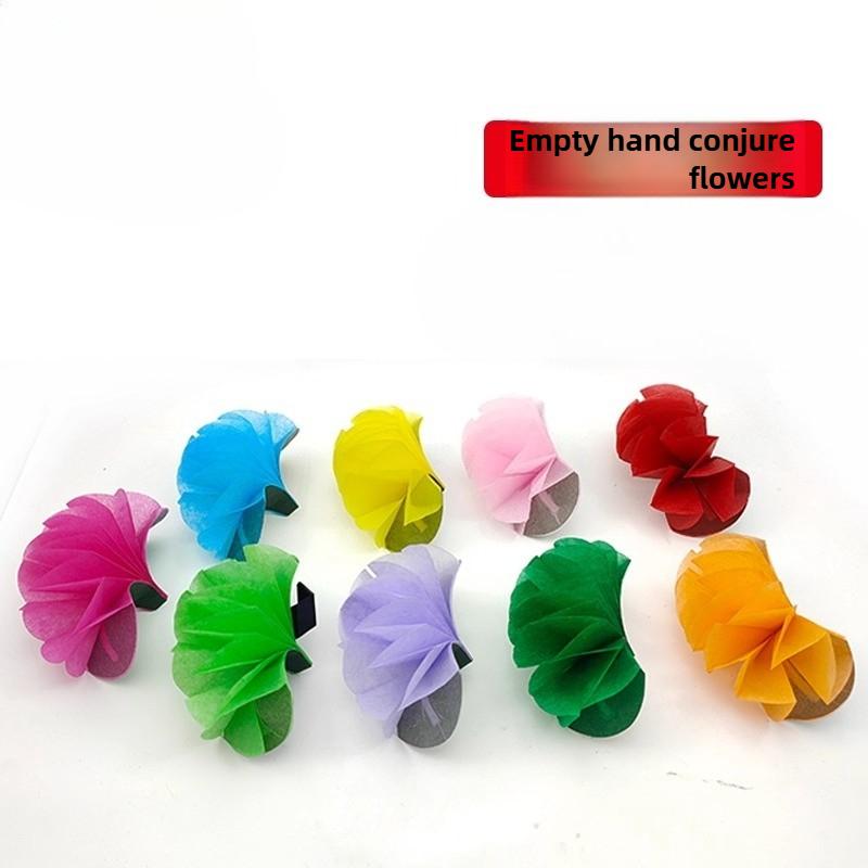 Magic Trick Flower Appearing from Hand 9 Roses Stage Performance Prop for Party Show