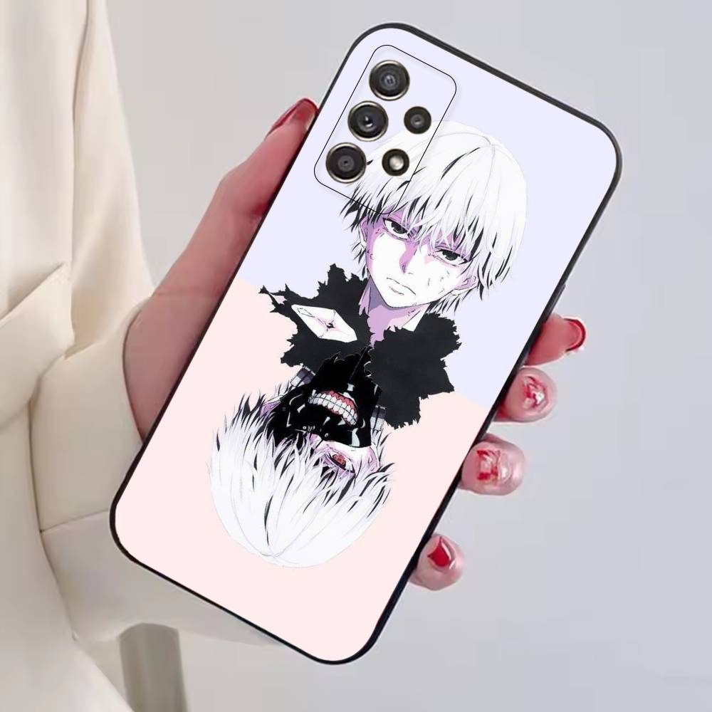 Tokyo G-Ghoul Kaneki Ken Anime Phone Case Black Silicone Soft For Samsung S25,S24,S21,S22,S23,S30,Ultra,S20,Plus,Fe,Lite