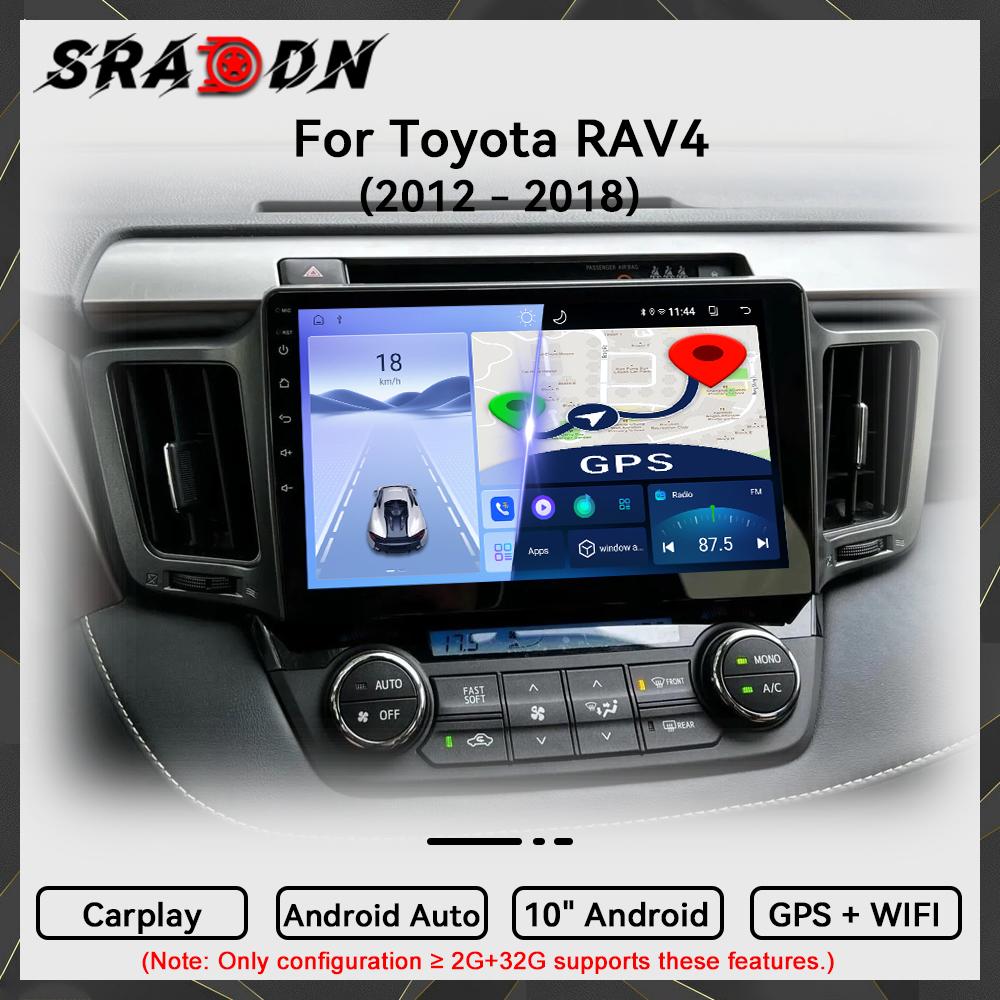 For Toyota RAV4 Rav 4 XA40 2012 - 2018 Android Car Radio Multimedia Video Player Navigation GPS Carplay Touch Screen Auto Stereo Intelligent Systems