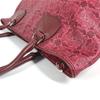 Celine Logo Sulky Bag Tote Bag Shawl Shoulder Bag PVC/Leather RedBased