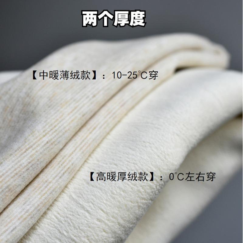 [Super Warm Cashmere Pants] Winter Women's Clothing New Imitation Cashmere Fleece Thickened High Waist Straight Wide Leg Casual Pants Children