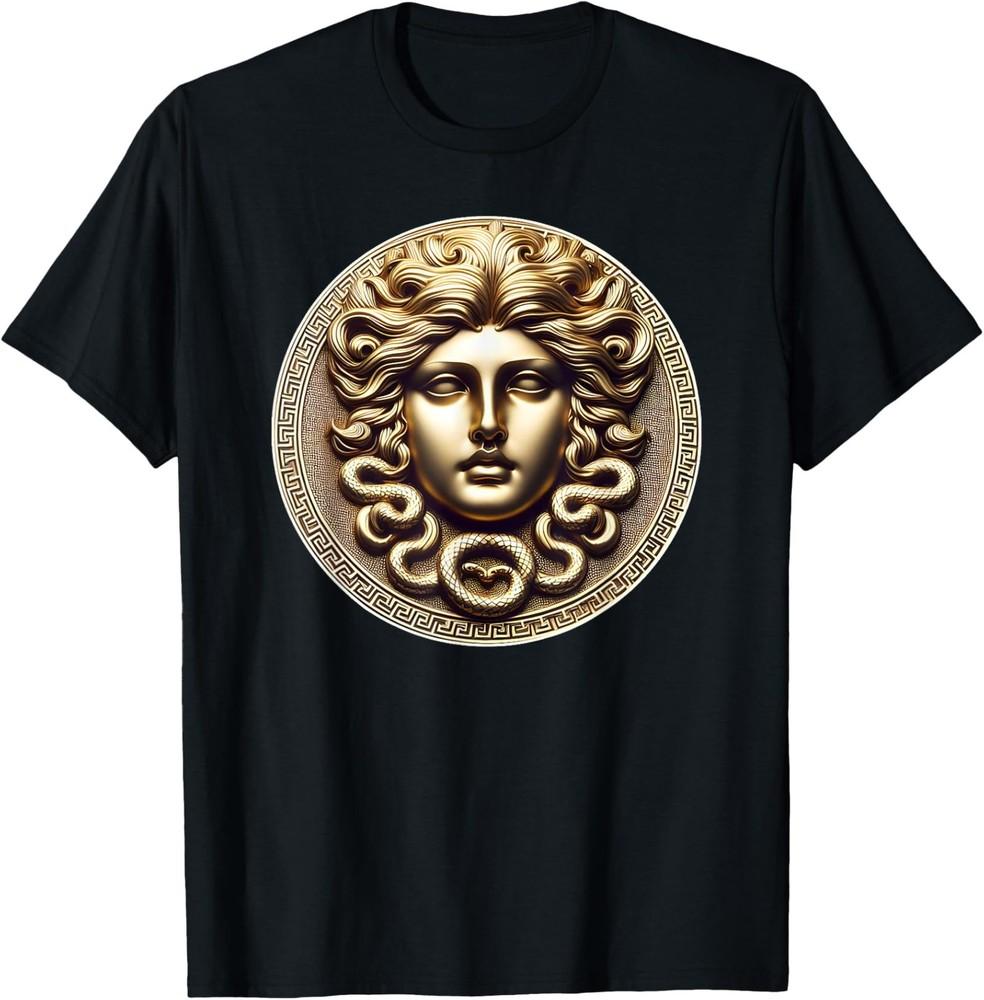 Neues limitiertes Mythos Gorgone Schlangenhaar Griechische Mythologie Geschenk T-Shirt Unisex T-Shirt