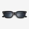 Seutailwokeu Style8 Bk_Black Square Stylework Sunglasses