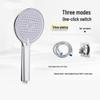 Household Handheld 3-Mode Pressurized Shower Head Set