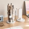 Multi‑Purpose Toothbrush Holder Makeup Brush Storage Rack  Desktop Organization