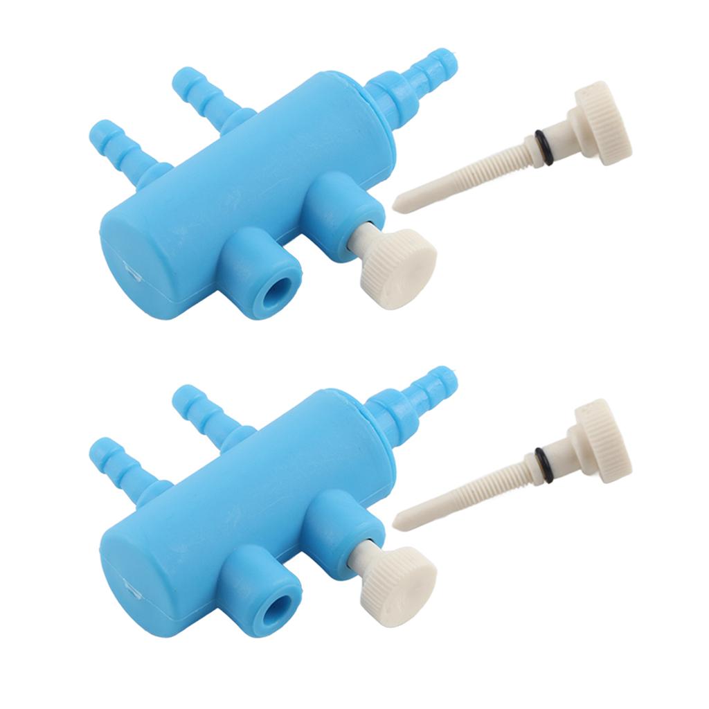 Plastic Aquarium Water Tube Volume Control Valve Connector Fish Tank Air Splitter Oxygen Pump Accessory
