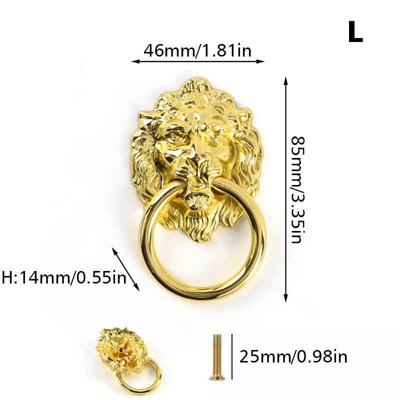 1PC Handle Pull with Screws Antique Metal Finish Drawer Cabinet Knobs Multiple Options Available
