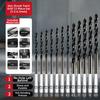 135 Split Point Cobalt Drill Bits For Metalworking Cobalt Steel Twist Drill Set Drill Bit Eccentric Cutting Edge