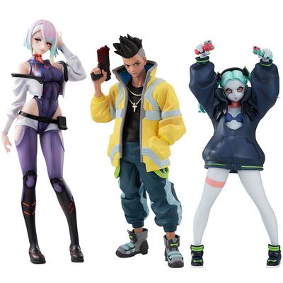 Anime Game Cyberpunk Rebecca Figure Standing Model Toy Collection Lucy Action Figure David Figures Desk Decoration Birthday Gift