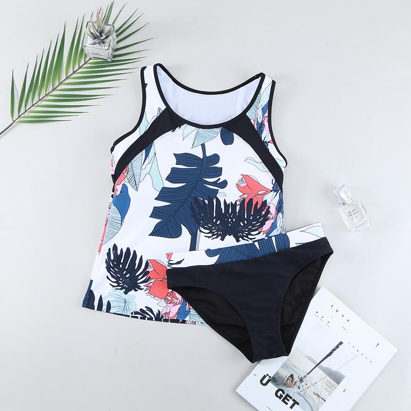 

Женский полосатый купальник бикини треугольник тай-дай из двух частей Shiying 2XL