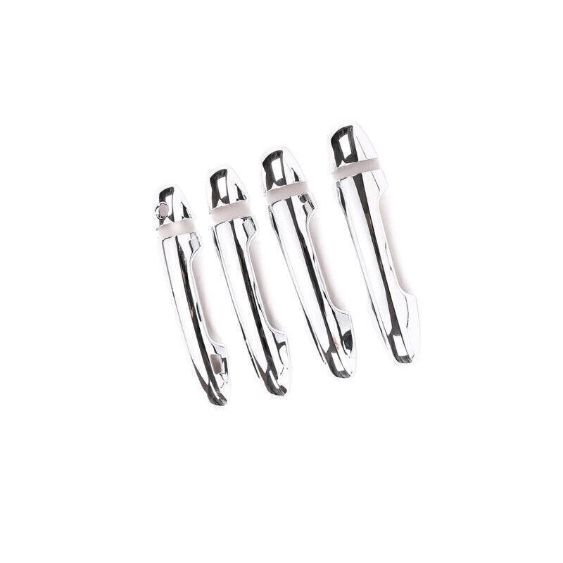 For Toyota Tacoma 2016-2024 Glossy Chrome Exterior Side Door Handle Cover Trim