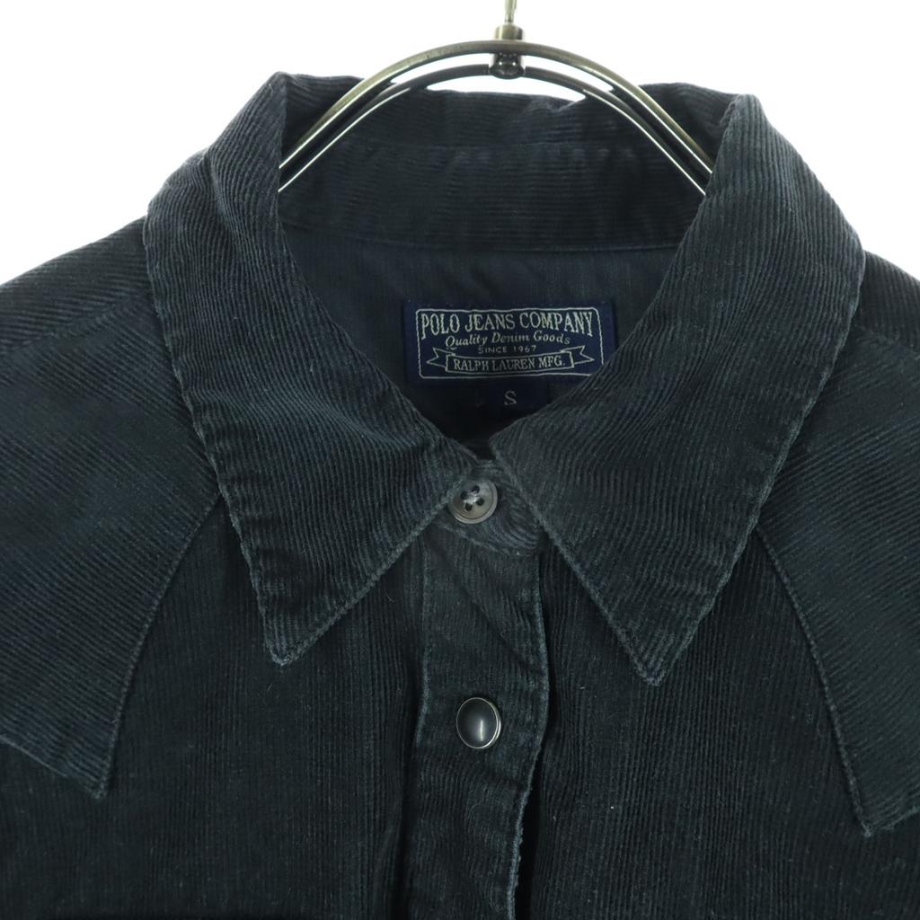 POLO JEANS COMPANY Long sleeve Corduroy Western shirt S Ralph Lauren Women Used