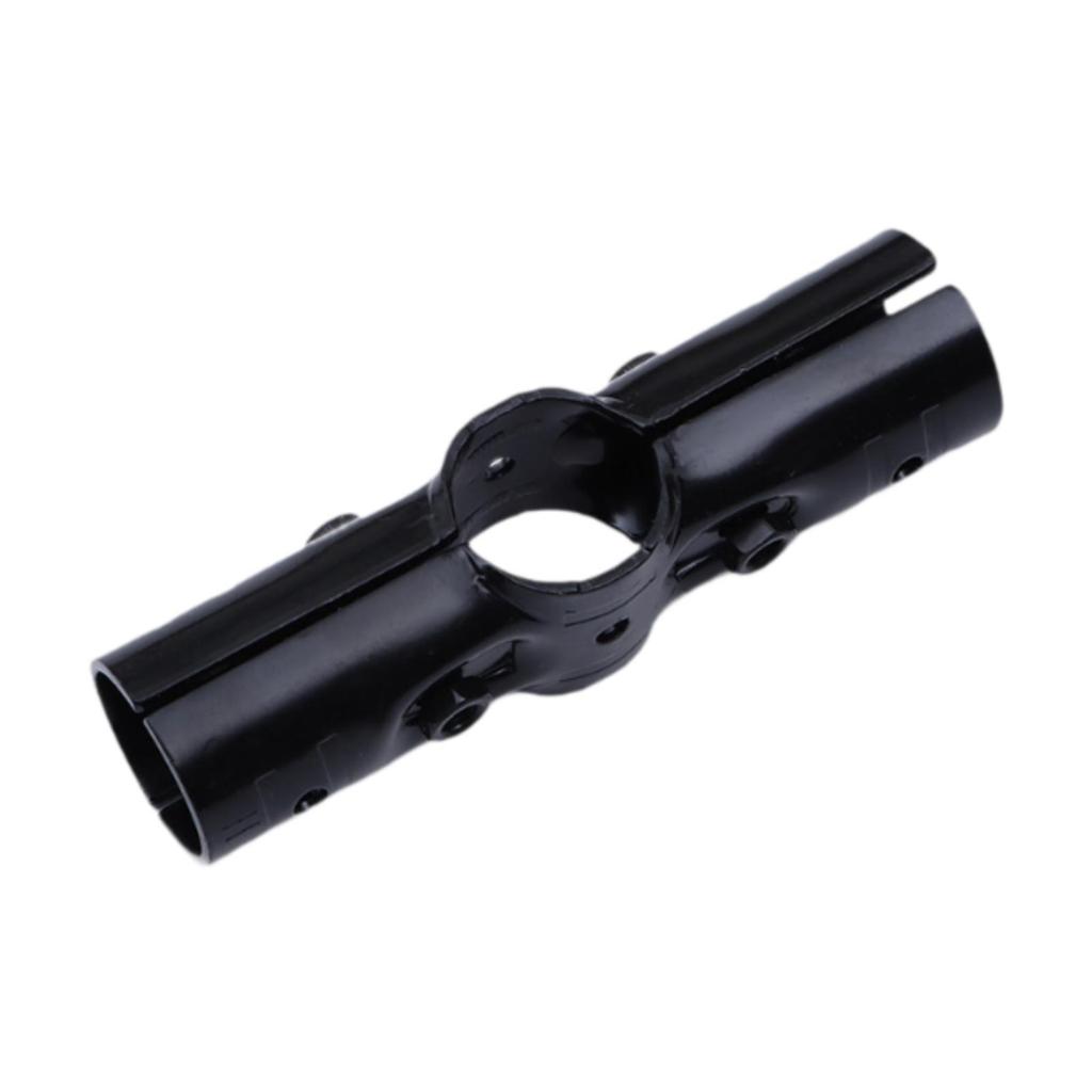 Pipe Connector Clamp Pipe Joint Component Black,Rust Resistant Sturdy Pipe
