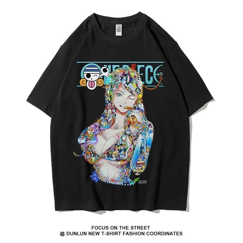 

One Piece Nami Cosplay Anime Manga T-Shirt Tee Undershirt Costumes Cotton M