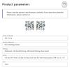 3mm-9 mm Women's High Quality S925 Moissanite Fine Jewelry Hiphop Stud Earrings with Cut Platinum Plated GRA Certified ME0031