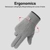 Touch Screen Thick Plush Gloves for Winter: Outdoor Sports Cycling Gloves for Men Women - Warm Fashion Suede Driving Mittens