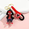 Spider Man Cute Doll Widget Action Figures Avengers Iron Man Captain America Keychain Bag Keyring Widget Birthday Gifts
